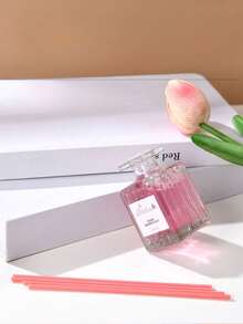 1/2 pièces Diffuseur d'arôme romantique, huile essentielle, parfum de lavande, pêche et oud, rafraîchisseur d'air pour la maison et la chambre à coucher, diffuseur en rotin, bureau et maison, article essentiel pour les vacances, décoration parfumée désodorisant, cadeau pour la petite amie/la Saint-Valentin/Noël - Divers parfums - Voir 5