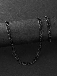 时尚黑色 - 链条和手链套装 - 时尚珠宝 - Forward Individuals - 黑色 - 查看 8