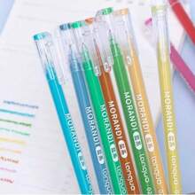 Set de 3 bolígrafos para planificador de estudiante, 9 colores de bolígrafos de alta capacidad para planificador, bolígrafos para dibujar, resaltadores, rotuladores finos, útiles escolares, regalos para estudiantes, regalos de cumpleaños