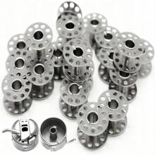 Set aus Nähmaschinen-Spulen und Nähmaschinen-Spulenbox, Zubehör für Haushaltsnähmaschinen zum Quilten, Häkeln, Basteln, Handarbeiten, Stickerei, Nähen
