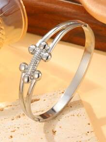 2/1 pièce Ensemble de bracelets personnalisés en acier inoxydable multicolore avec un design de fer à cheval et unique, convenant aux hommes et aux femmes, durable, étanche, anti-allergique, bijoux, cadeau de vacances et d'anniversaire