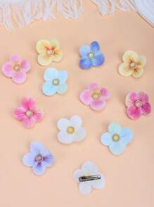 255pcs/Set Colorful Hair Scrunchies & Flower Hair Ties Combo, Includes Basic Hair Ties In Various Colors And Floral Patterned Hair Ties - Suitable For Girls And Women, Perfect For Ponytails, Parties, And Adorable Hairstyles, Great Gift Choice