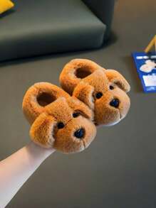 Pantuflas para niños para interior, pantuflas lindas y cómodas para niños y niñas, nueva edición de otoño/invierno
