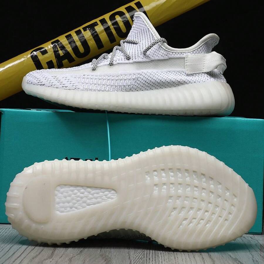 Summer Breathable Sports Shoes For Men, Lightweight With Soft Soles, Shock-Absorbing Running Shoes, Versatile Casual Shoes, Outdoor Walking Shoes, Non-Slip And Wear-Resistant Mesh Shoes, Stylish And Simple Sports Shoes - 白滿天星 - 查看 1