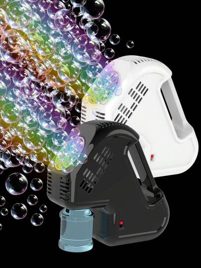 Portable Automatic Bubble Machine Gun, Mini Handheld Bubble Blower Toy For Outdoor Summer Play, Party, Wedding Decoration (No Battery, No Bubble Solution Included)