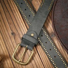 Fitness Belts - Camel Gold Buckle - View 3