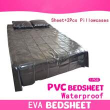 Waterproof Cloth Bed Flat Sheet PVC Mattress Cover EVA Pad Full Queen King Pad Mat Cussion