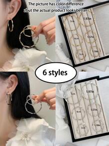 1 Pair Retro Leopard Pattern Leather & Alloy Fashion Versatile Earrings, Face Slimming Design, Suitable For Women Year-Round Daily Wear, Holiday Gift