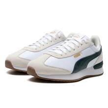 Puma 彪马 R78 尼龙复古轻便舒适休闲运动鞋，低帮系带，399250 - 彪馬白-松木綠-白色 - 查看 9