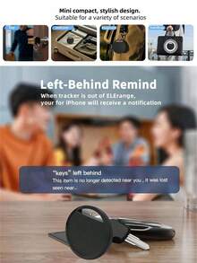 4pcs & 1pc Apple AirTag Smart Trackers, Precise Global GPS Locator, For IPhone "Find My" App (Not Compatible With Android), Anti-Lost Device, Replaceable Battery & Privacy Protection, Suitable For Keys, Luggage, Backpacks, Wallets, Holiday Gift