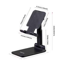 VIKEFON Foldable Mobile Phone Holder Stand Tablet Desk Mount Table Adjustable Desktop Live Slouchy Bracket Support For All Phones Compatible With IPhone, Android Phone, Gift For Birthday, Family, Friends Phone Stand, Phone Accessories Compatible With IPhone, Android Phone, Gift For Birthday, Family, Friends