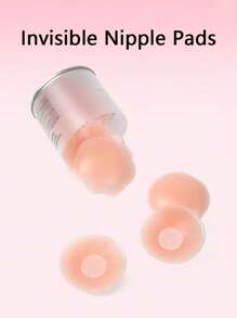 1/3/5/8/10 Pairs Matte Box Set Sable Seamless Silicone Nipple Covers -Invisible, Self-Adhesive.Anti-Convex Breast Patches For Women -Comfortable, Breathable, AndEasy To Clean Bra Accessories