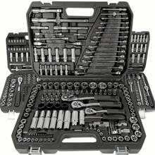 46-Piece Premium Mechanic Tool Set With Ratchet And Torque Wrench - Highly Portable, Multipurpose, Suitable For Automotive, Bicycle And Motorcycle Repair As Well As Household Use