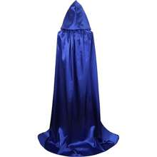 1 Stück Polyester Karnevalsthema Umhang - Unisex bodenlanger Kapuzenumhang, geeignet für Halloween, Weihnachten, Ostern, Thanksgiving, Geburtstagspartys - Cosplay und Party Kostümzubehör, ohne Federn, nicht elektrisch