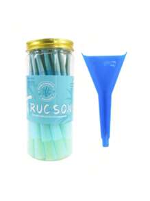 BROWN Canned Pre-Rolled Cone + Funnel Ultra-Thin Slow-Burning Pointed Tip Rolling Paper Portable Cone-Shaped Rolling Paper Valentine's Day Gift Party Gift Gift For Friends Outdoor Supplies, Pre-Rolled Filter Tip Paper Accessories Easy To Carry