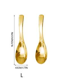Thickened 304 Stainless Steel Soup Ladle With Highly Attractive Value For Family Use, Household Large Spoon, Table Spoon, Rice Spoon, Soup Spoon ,Kitchen,Christmas Gift
