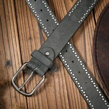Fitness Belts - Camel Gold Buckle - View 11