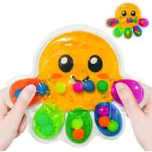 Farbsortier-Spielzeug, Sensorisches Spielzeug, Feinmotorisches Geschicklichkeitsspiel für Kleinkinder, Farbmatch-Spielzeug, Vorschulaktivitäten zum Lernen, Beruhigende Montessori-Spielzeuge für Kinder, Jungen, Mädchen im Alter von 1, 2, 3 Jahren als Geschenk, Sensorisches Spielzeug, Montessori-Spielzeug, Spiele, Sensorisches Spielzeug, Montessori-Spielzeug, Kinderspielzeug