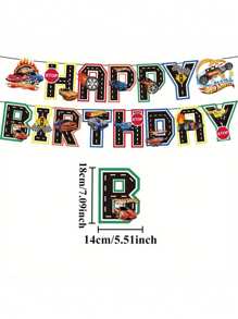 Hot Wheels 12/10PCS Hot Wheels Party Balloons Set, Birthday Kit For Teens, Cool Race Car Banner & Air Balloons For Party Decor, Complete Party Supplies Kit For Car Theme Celebration