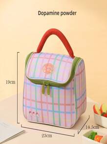 1pc Waterproof Lunch Bag | Insulated Lunch Tote | Thickened Aluminum Foil Lunch Box For Worker & Student | Long-Lasting Meal Package | Lunch Bag, Lunch Box, Variety Pattern, Insulated, Large Capacity, Outdoor Lunch, School Lunch, Lunch Container, Aluminum Foil Thick, Office Lunch Bag, Kitchen, Kitchen Accessories