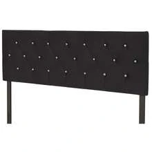 Home Design Concetta Upholstered Headboard - 黑色 - 查看 5