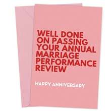 1PC Funny & Unique Text Greeting Card For Love, Anniversary, Anniversary Day Gift For Partner, Suitable For Gifts To Partners ( Included Envelope )