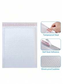50 Pcs Bubble Mailers Bubble Usable Bubble Envelopes Small Packaging Mailing Envelope Shipping Bag Bulk Pack Self Seal Package Packing Business Supplies School Supplies, Back To School