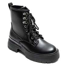 Bottines à lacets avec plateforme -Bottines à lacets avec plateforme - nero - Visualizzare 2