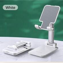 VIKEFON Foldable Mobile Phone Holder Stand Tablet Desk Mount Table Adjustable Desktop Live Slouchy Bracket Support For All Phones Compatible With IPhone, Android Phone, Gift For Birthday, Family, Friends Phone Stand, Phone Accessories Compatible With IPhone, Android Phone, Gift For Birthday, Family, Friends