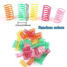 8/50pcs/Set Durable Interactive Toy Set For Cats And Dogs, Essential For Spring Entertainment, Scratch & Bite Resistant Pet Toys [Random Color Delivery]