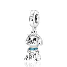 tiantianxue 1pc Set Silver-Plated Tiger, Vintage Elephant, Robot Dog Charm Pendants, Suitable For Women Bracelet/Anklet/Necklace DIY Jewelry Making, Valentine's Day Gift, Daily Fashion Accessories