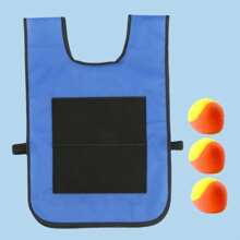 1 Set Outdoor Fangspiel Interaktiver Leucht-Haftball Weste für Familien, Poolspielzeug geeignet für Poolspiele, Poolparty, Erwachsenenpartyspiele geeignet für Halloween/Weihnachten/Thanksgiving