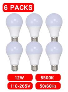 2 pezzi / 4 pezzi / 6 pezzi / 8 pezzi Lampadina LED da 12W a risparmio energetico, attacco E27, per uso domestico, soggiorno, ultra luminosa, lampadina piccola