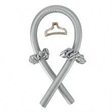 免加热卷发棒、免加热卷发工具套装、免加热卷发棒（含头带）、发夹、柔软自然的卷发和波浪卷发、免加热睡眠卷发、免加热卷发方法、女士睡眠卷发产品和DIY柔软自然波浪卷发器（适用于夜间睡眠造型）、返校、旅行度假必备品、女士发饰 - 彩色 - 查看 7