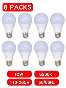 2 pezzi / 4 pezzi / 6 pezzi / 8 pezzi Lampadina LED da 12W a risparmio energetico, attacco E27, per uso domestico, soggiorno, ultra luminosa, lampadina piccola
