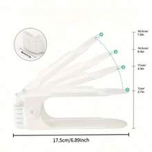 2 件/4 件可调节双层鞋架收纳盒 - 节省空间的一体式平底和高跟鞋收纳盒，柔和色彩，塑料，无金属，紧凑设计，适用于卧室衣柜收纳，高跟鞋架 | 透气结构，鞋子收纳盒 - 彩色 - 查看 10
