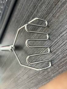 1pc Stainless Steel Potato Masher, Potato Ricer, Potato Masher And Ricer Tool, Vegetable Fruit Manual Masher And Ricer Tool With Ergonomic Handle, Suitable For Potato, Banana, Avocado And Pumpkin Puree - Easy Clean And Dishwasher Friendly, Cooking Assistant Tool, Sleek Metal Exterior, Durable Kitchenware, Kitchen Essential Gadget | Modern Kitchen Tool | Durable Kitchen Supplies (Random Color) - Multicolor - View 11