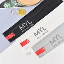 زوج أكمام واقية من أشعة الشمس، من قماش حرير البارد الصيفي، بلون أحادي فاتح، للاستخدام الخارجي والقيادة، متوفر لكلا الجنسين