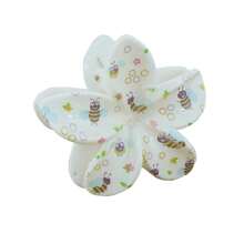 1pc Fashionable Floral & Bee Print Hair Clip - Y2K Style Chic Hair Accessory, Cute Flower Hair Clip For Women, Durable Resin Flower Hair Barrette, Ladies Summer Hair Clip Fashion Hair Accessories Flower Claw Clips