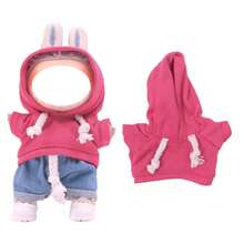 Macaron Color Hoodie Suitable For 17cm Blind Box Figurine Pendant Doll Outfit, Match (Doll Not Included) - Multicolor - View 5