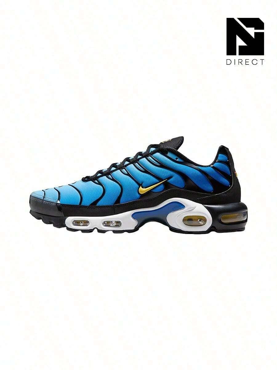 Nike Air Max Plus OG Hyper Blue- Men's /Women's Lifestyle Sneakers – Shoes For Man/Woman-Vintage-Spring & Summer-Inspired Running Shoes, Shock-Absorbing Comfort, Gym To Streetwear Casual Wear-Mother's Day Gifts-Father's Day Gift–DX0755 001 - Sky Blue/Chamois/Blue - 查看 1