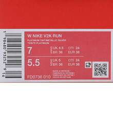 Zapatillas deportivas casuales de mujer NIKE V2K RUN, de caña baja FD0736-010