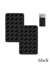 Doppelseitiger Silikonhalter mit Saugnapf für Handy - Speziell für Selfie und Videoaufnahmen, starker Griff, kompatibel mit iPhone und Android - Klebender Silikon Halter, geeignet für den Duscheinsatz, ideal für Videoaufnahme und Fotografie, Schulmaterial, Schule