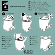 Comfort House Waste Bins - màu nâu - Xem 3