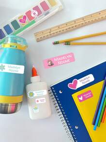 Custom Daycare Labels | Labels | School Supply Stickers | Waterproof Labels | Personalized Name Labels Back To School, Custom Name Labels, Waterproof Name Sticker Label Vinyl, Name Tags School Labels, Daycare Labels, Camp Labels