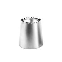 1 Pc Large Piping Tips Set - Grade Stainless Steel Big Piping Nozzles Kit For Pastry Cupcakes Cakes Decorating Supplies Baking Set - Silver - View 11