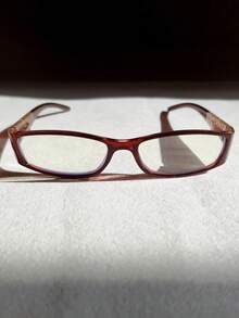 2pcs Rectangle Diamond Decorated Pattern Fashion Glasses, Suitable For Work, Computer Use & Daily Wear - Nhiều màu - Xem 8