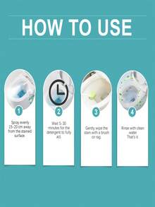 jakehoe Toilet Cleaner - Household Bathroom Toilet Cleaner To Remove Stains And Limescale With Fresh Fragrance. It Can Quickly Dissolve Scale And Urine Stains. - Multicolor - View 6