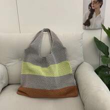 Women Top Handle Bags - 藍色 - 查看 5