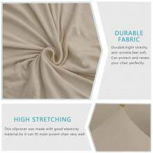 Armless Accent Slipper Chair Cover Slipcover,Stretch Spandex Removable Jacquard Non-Slip Slip Cover For Accent Chair Without Arms Furniture Protector For Living Dining RoomArmless Accent Slipper Chair Cover Slipcover,Slipper Chair Removable Fabric Stretch Spandex Removable For Armless Chair Furniture Protector Covers For Living Dining Room